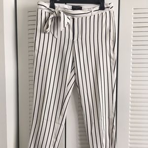 Banana Republic Striped Avery Ankle Pants